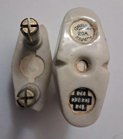 Fusible porcelaine céramique 20A 25A à broches 30mm/8mm – Image 2
