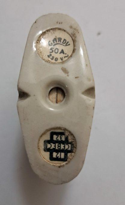 Fusible 50A porcelaine céramique à broches 30mm/10mm/5mm