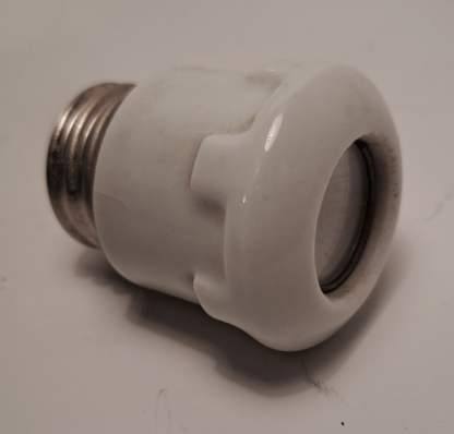 Tête à visser pour fusible DII KII E27 avec trou de contrôle