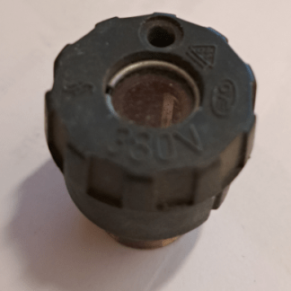 Tête à visser pour fusible DII KII E14 avec trou de contrôle